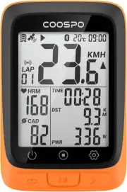 Bike Computer Wireless GPS, Cycling Computer GPS Bike Tracker with Bluetooth/Ant