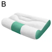 1xBed Pillow Ergonomic Cervical Support Anti-traction Pillow Nice R5P6 A9W8