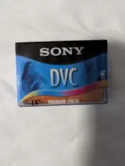 Sony DVC 60 min. Premium Mini DV Blank Digital Video Cassette Tape DVM60PRL NEW