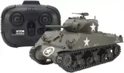 TAMIYA 1/35 RC No.17 M4A3 SHERMAN U.S. MEDIUM TANK Ready Set Assembly Kit 48217