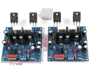 2PCS MX50 SE 100WX2 Dual Channels Audio Power amplifiers Board Diy Kit L