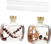 GOOHOCHY 2pcs Aroma Bottle Diffusers for Home Air Fresheners Decorative Essential Oil Diffusers for Living Room Bedroom Office and