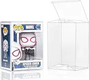 Baskiss 20 Pack Protector Case for Funko Pop 4 inch Figures, Ultra Thick 0.5mm Scratch Resistant PET Crystal Clear Heavy Duty Display Box, No Film to Peel, Scratch-Resistant and Waterproof (20)