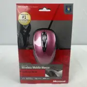 Microsoft Hardware Wireless Mouse 3000 Magenta NEW