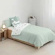 Kids&Cotton Kanu Mint Duvet Cover 175 Thread Count 155 x 220cm