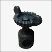 NEW MERCURY GLASS REFLECTOR NUT for CAST IRON WALL BRACKET OIL LAMPS NEW & OLD