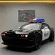 美式警車模型 1：32 道奇 Dodge SRT Hellcat 地獄貓警車 聲光 回力玩具車 合金模型車 擺件 收藏品