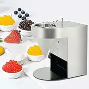 Bubble Milk Tea Ball Making Machine, 50kg/h Tapioca Pearl Ball Taro Ball Cassava Ball Maker, Popping Pearl Machine Automatic Tapioca Pearls Machine for Milk Tea Shops