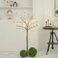 在飛比找momo購物網優惠-【YU Living 信歐傢居】LED 小圓燈造型裝飾樹燈 