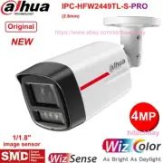 Dahua WizColor 4MP AI-ISP SMD+ POE Built-in Mic IP Camera IPC-HFW2449TL-S-PRO