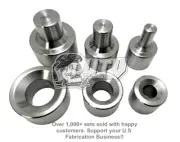 Dimple Die Set 3 Piece Set 1/2" 3/4" 1" metal fabrication tools hole flares