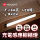 【YEELIGHT 易來】小米生態鏈 緊急照明 充電感應櫥櫃燈40cm(LED燈、人體感應燈、樓道燈、走廊燈、小夜燈)