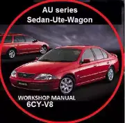 FORD AU FAIRMONT FALCON XR6 XR8 UTE WAGON SEDAN REPAIR MANUAL CD