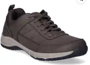 George Men's Memory Foam GE Garret 2.0 Brown Lace Up Shoes Size 13