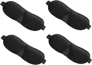 HOUDERCO 5Pcs Breathable Sleep Masks Light Blocking Eye Masks Comfortable Eye Covers for Sleeping for Office Workers and Students Promotes Relaxation and Restful Sleep