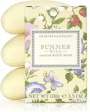 Crabtree & Evelyn Summer Hill Scented Bath Soap 3x100g/3.5oz