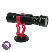 BravoPro CM-88B Video Microphone with Shock Mount and Fluffy Windscreen
