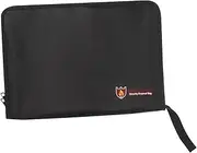 FOYTOKI Compact Fireproof File Holder Document Bag Small Filing Cabinet Fireproof Document Organizer