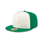 Fear of God Essentials Kelly Green Cream 59FIFTY Fitted