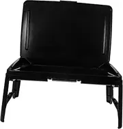 LALAFINA Elegant Lap Desk Portable Laptop Table Storage Bed Computer Desk Compact Folding Table Safe Material
