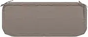 Outdoor Patio Bench Loveseat Cushion Covers (Replacement Cover only, No Insert!), Waterproof Fade Resistant Swing Cushion Slipcover with Ties(48x18x3 Inch, Brown)