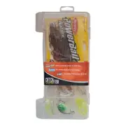New In Package Berkley Powerbait Tackle Box Kit Freshwater Bass Fishing Gear