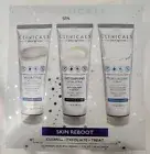 Clinicals by SPA Scriptions Skin Reboot Cleanse Exfoliate Treat 1.7 Oz Each