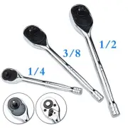 Wrench Quick Ratchet Tools 1/2inch 1/4inch 24 Teeth Chrome Vanadium Steel