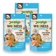 Jerhigh Weness salmon Dog Treat Gluten-Free Soft Helthy Supperfood 3x80g