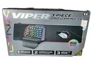 iLYNX VIPER 3 PC. CPU PRO GAMING SET RGB Glow Keyboard & Mouse High Performance