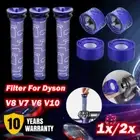 1/2x Pre & Post HEPA Filter Kits For Dyson V8 V7 V6 V10 SV10 SV11 Animal Vacuum