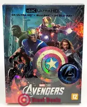 THE AVENGERS [4K UHD + 3D + 2D] Blu-ray STEELBOOK [WeET COLLECTION] FSA1