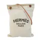 [二手] 【日本直送】Hermes Aline GM 女士棉質皮革肩背包 棕色，自然色