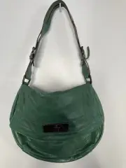 BCBG Max Azria Green Leather Handbag New With Tags