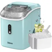 Nugget Ice Maker Countertop,Portable Ice Maker Machine with Self-Cleaning 33lbs