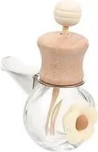 Vaguelly Transparent Car Perfume Bottle Aromatherapy Diffuser Easy Installation for Vents Refillable Essential Oil and Perfume Holder Creative Interior Decoration for Cars and Offices