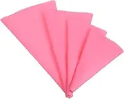 KICHOUSE 4pcs Reusable Pastry Bags Versatile Icing Cake Decorating Piping Bags Food Grade User Friendly Baking Supplies for All Skill Levels