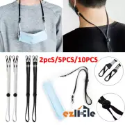 10X Face Mask Chain Cover Lanyards Adjustable Kids Adult Glasses Strap Anti Lost