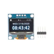 4PIN SPI 0.96" 128x64 OLED IIC Serial LCD Display Screen SSD1315 For Arduino