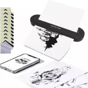 Bluetooth Tattoo Stencil Printer Thermal Transfer Machine With 15Pcs Papers
