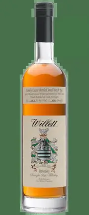 Willett Single Barrel Cask Strength Small Batch Rye Whiskey (750mL)