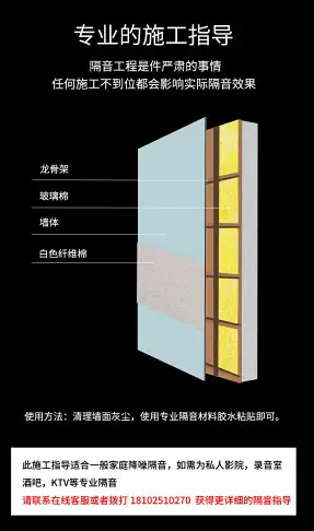 墻體填充專用隔音材料吸音棉玻璃棉卷氈巖棉板KTV保溫隔熱隔音板