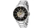 Maserati Sfida Stainless Steel Skeleton Black Dial Automatic R8823140008 100M Men's Watch