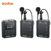 Godox WMicS2 UHF Compact Wireless Microphone System for Cameras 2X Transmitter