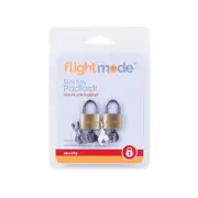 Mini Key Brass Padlocks 3 Keys Each Lock 20mm Secure Travel Luggage Locker