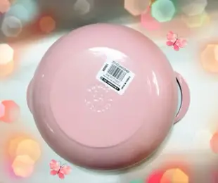 Le Creuset 鑄鐵巴蒂鍋 24cm (大)雪紡粉色 （Plat Balti Chiffon Pink)