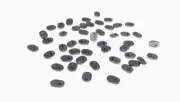50 Pack #6-32 Spot Weld Nuts - Single Tab - W/Target PN 1109