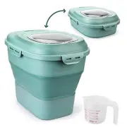 Cereal Rice Storage Containers, 20 to 50Lbs Collapsible Dry Food Dispenser