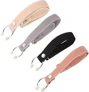 [SAFIGLE] 8pcs High Heels Anti Drop Heel Black Pearl Heels Lace up Heels High Heel Fixed Shoe Belt High Heel Shoe Straps Heels Tie up Heels High Heels Anti- Loose Shoelace Pumps Elastic