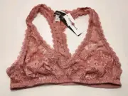 Cosabella Pink Italy Never Say Never Racie Racerback Bralette Bra Size M Q211